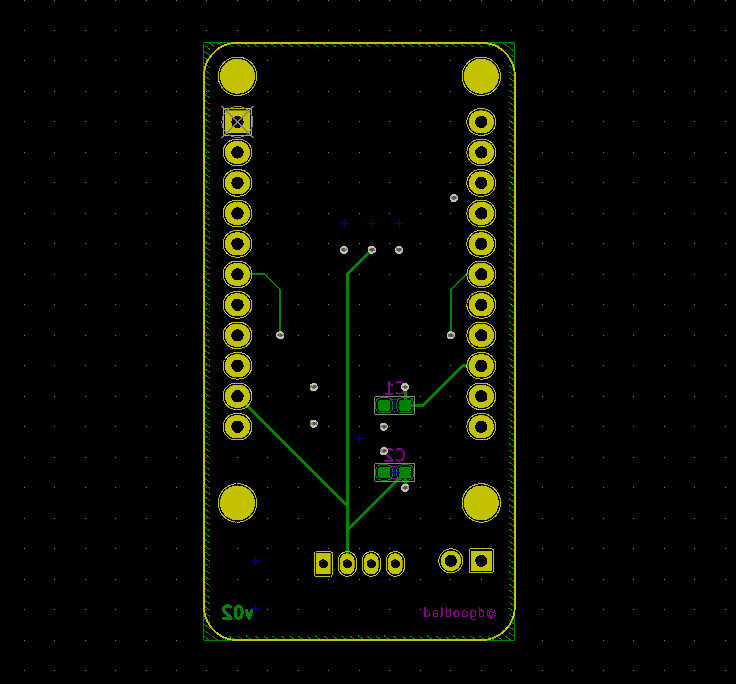 PCB Layout (bottom-side)