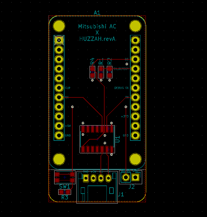 PCB Layout (top-side)