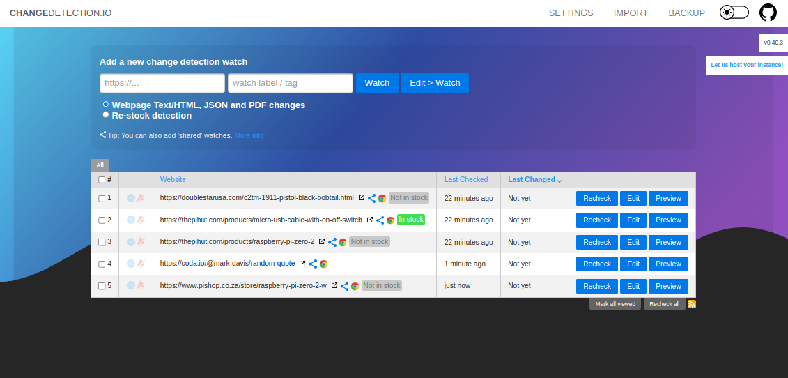 changedetection.io