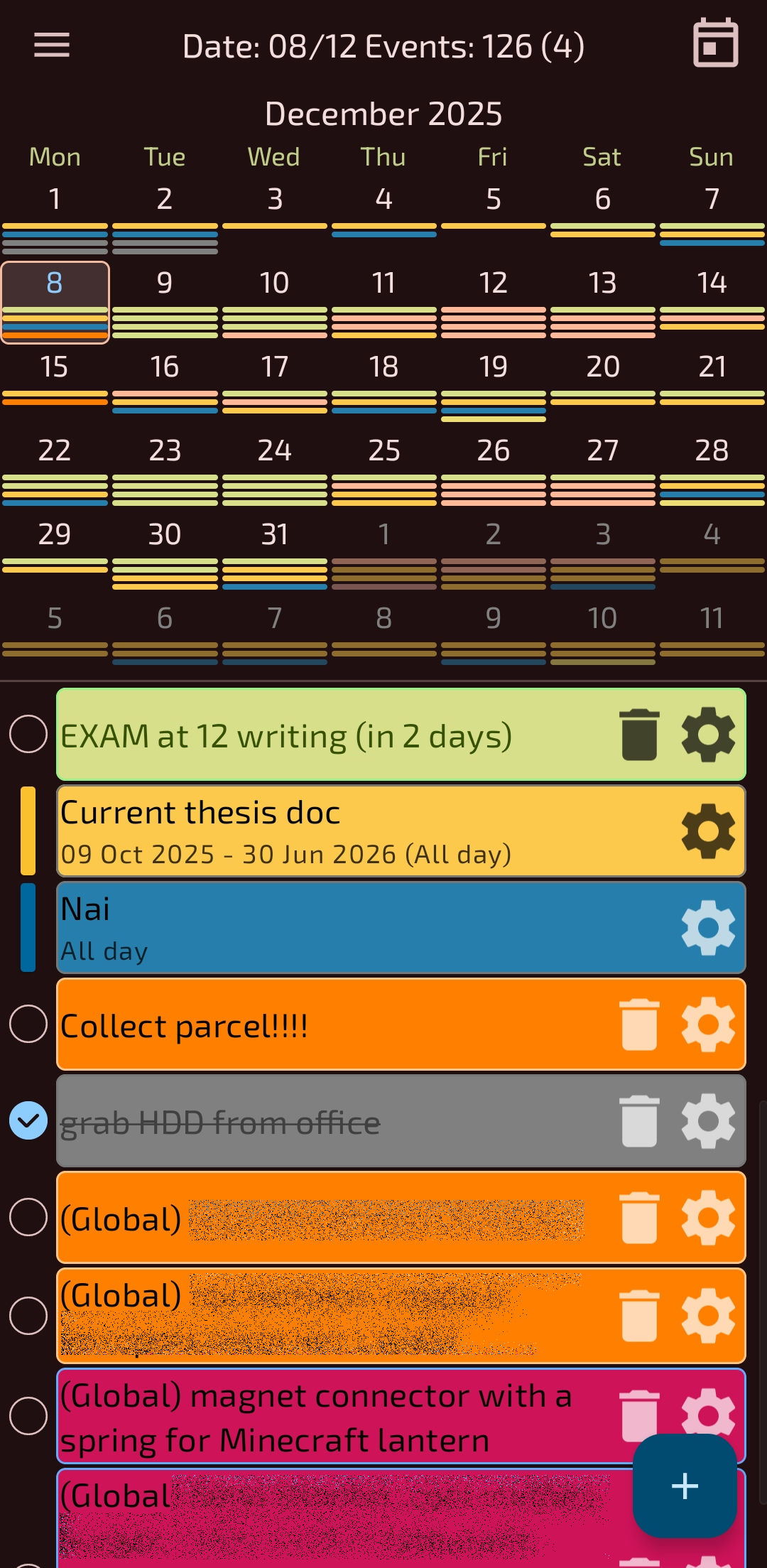 Screenshot 2 of Scheduler — opens full size