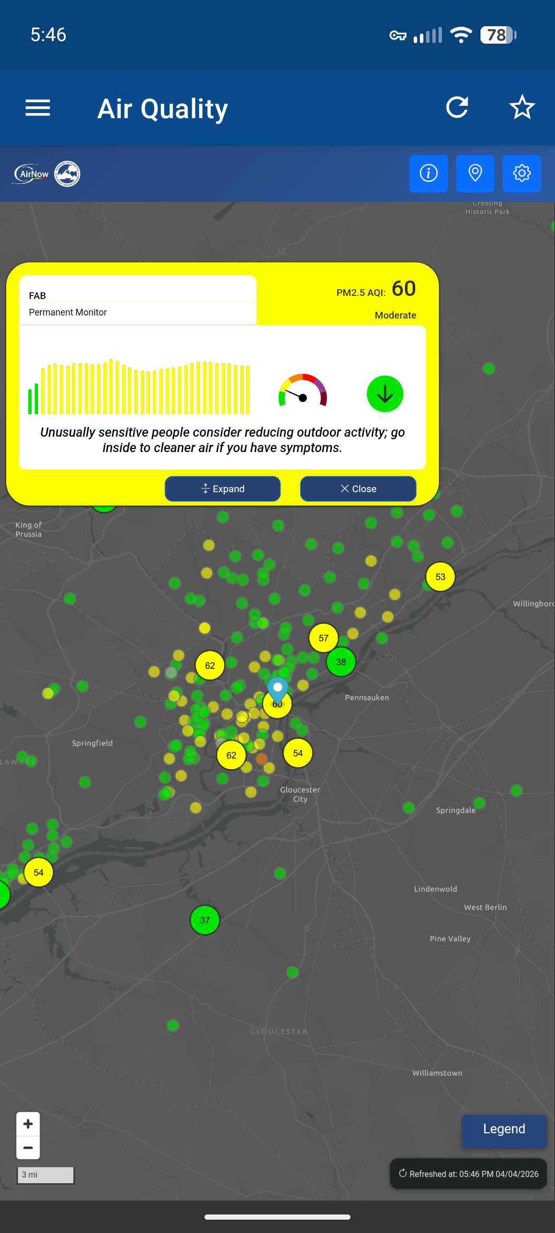 Screenshot 6 of Weather Radar — opens full size