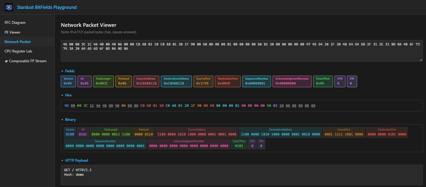 Network Packet Viewer
