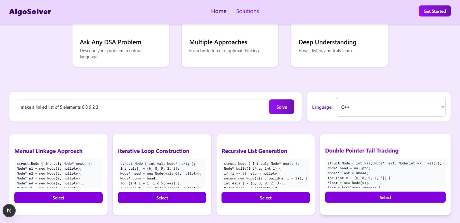 Multiple Approches Generator