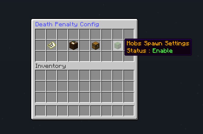 Spigot - Death Penalty | SpigotMC - High Performance Minecraft Software