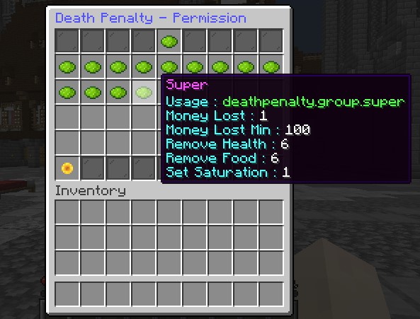 Potion Effects GUI