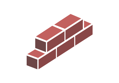 image of layed bricks