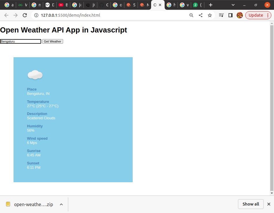 API
