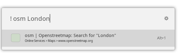 OpenStreetMap for "London"