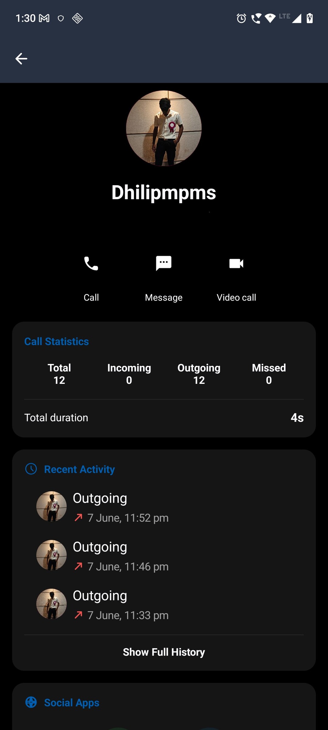 Screenshot 3 of NovaDial — opens full size