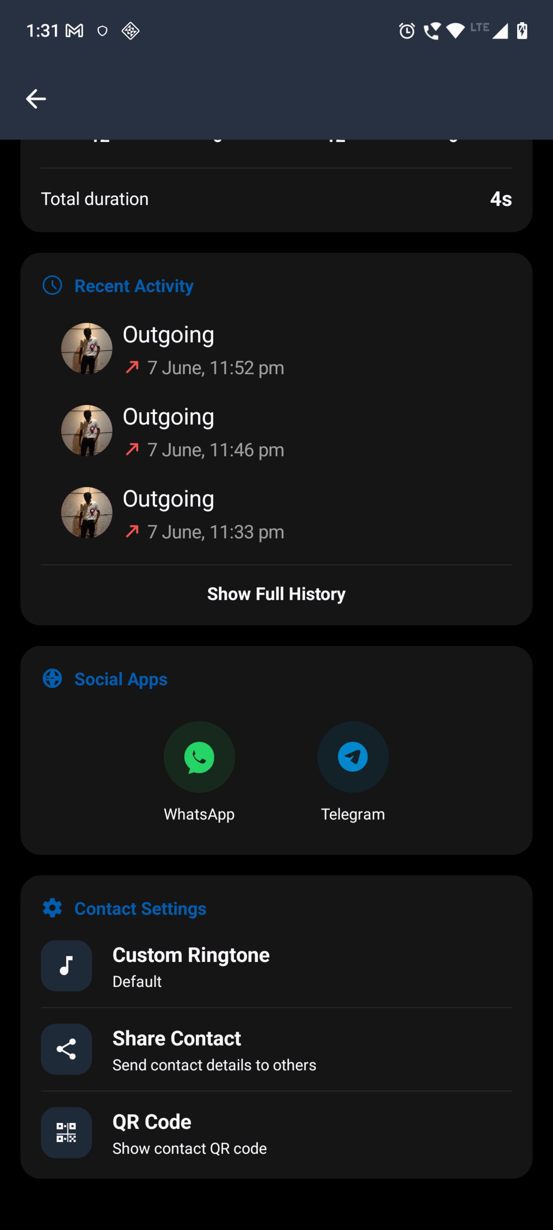 Screenshot 4 of NovaDial — opens full size