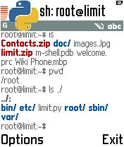 Limit - perintah ls