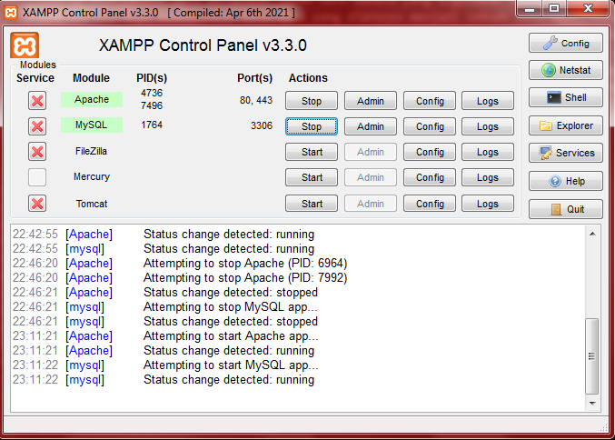 XAMPP 1