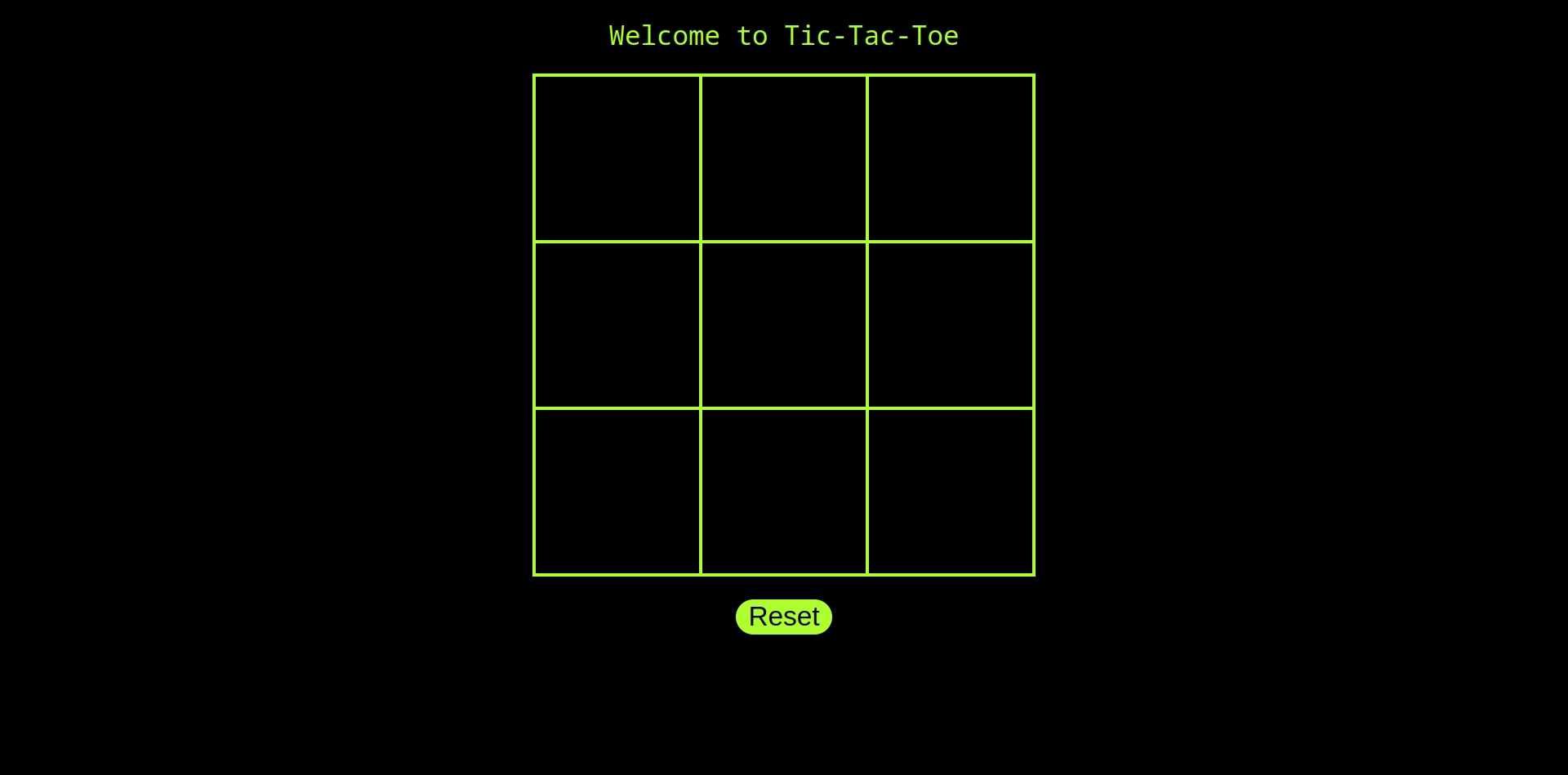 tic-tac-toe