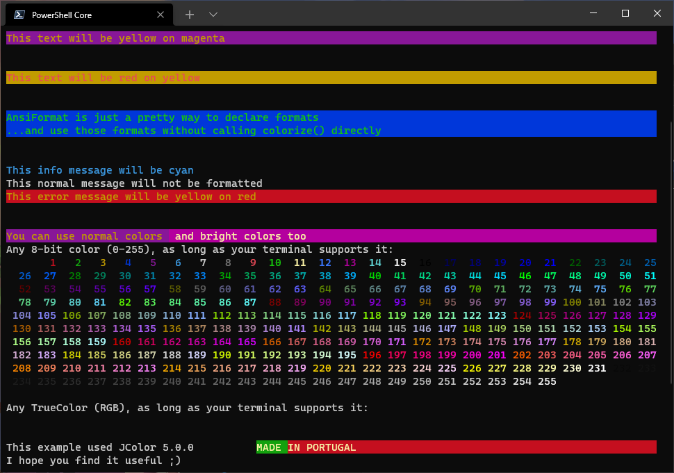 GitHub - ImSejin/JCDP: An easy syntax to print messages with a colored ...