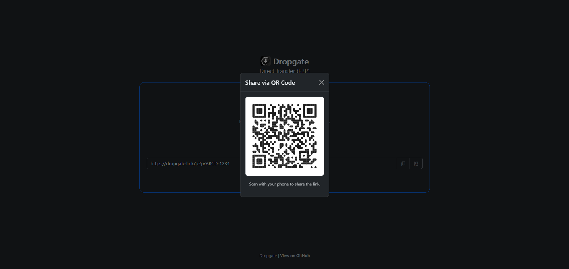 P2P (QR Code)
