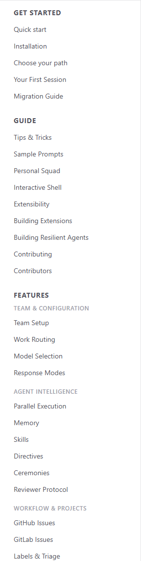 Nav Category Sub-groups