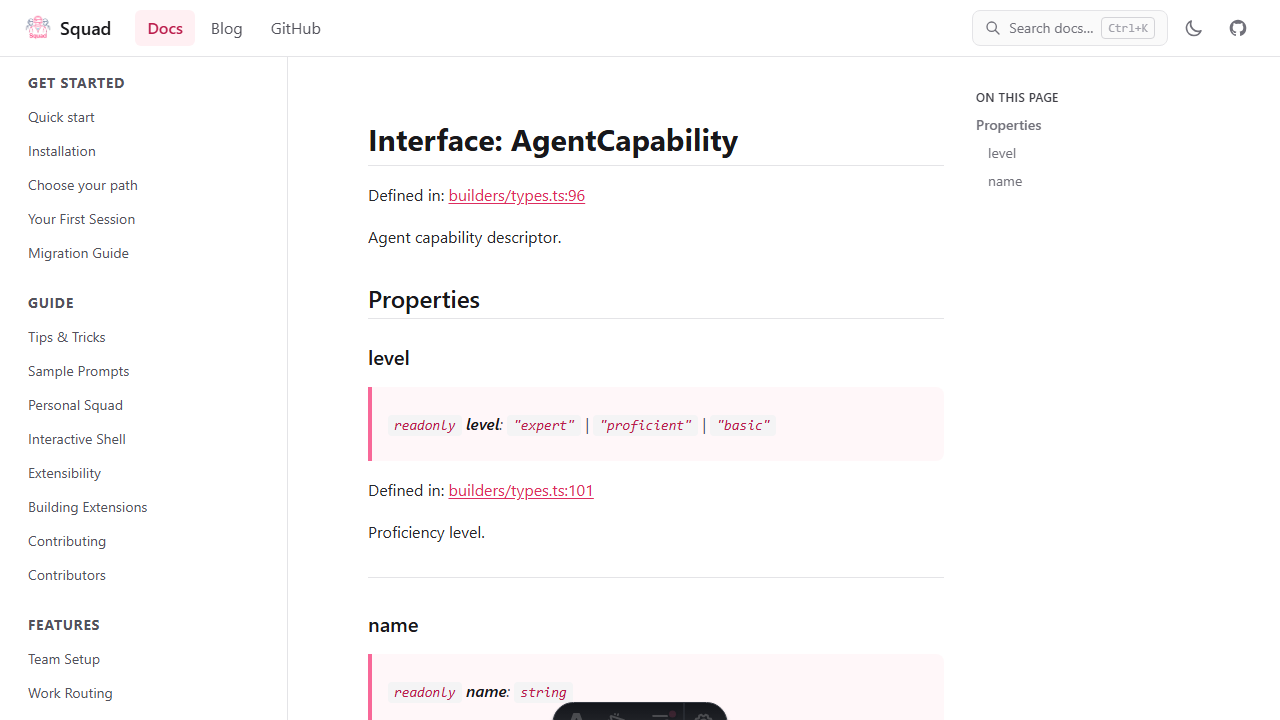 API Interface