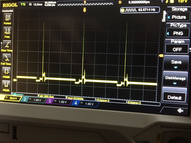 Raw ignition signal