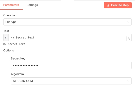 Text Encryptor node
