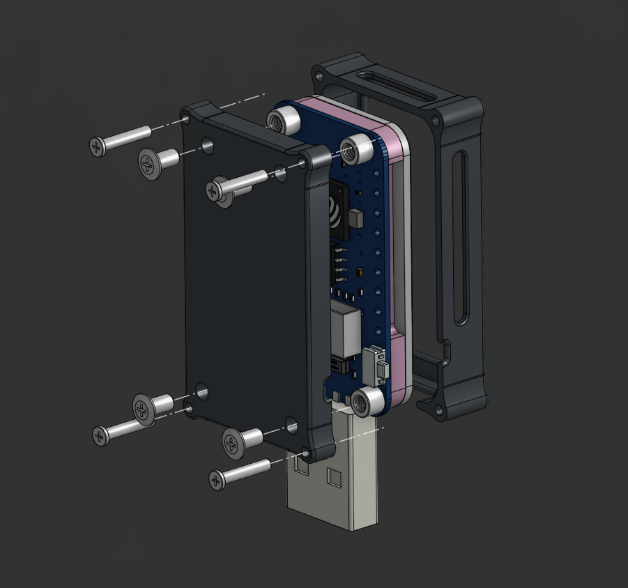 ESP-STICK exploded assembly view