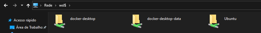 Acessando WSL2 no Windows Explorer