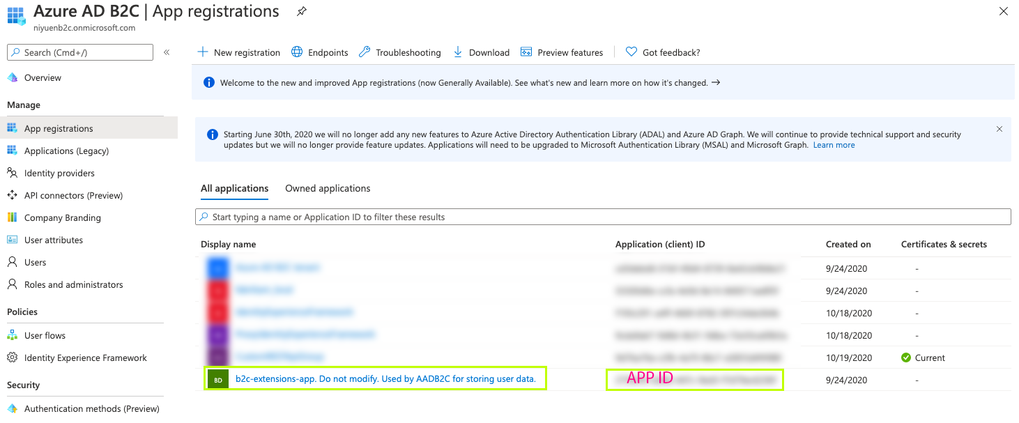 App Registration