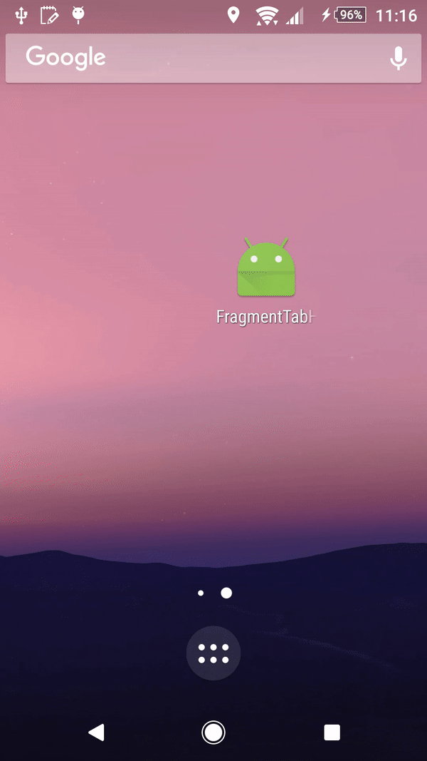 GitHub - digilead/android-FragmentTabHostSample: Android sample project ...
