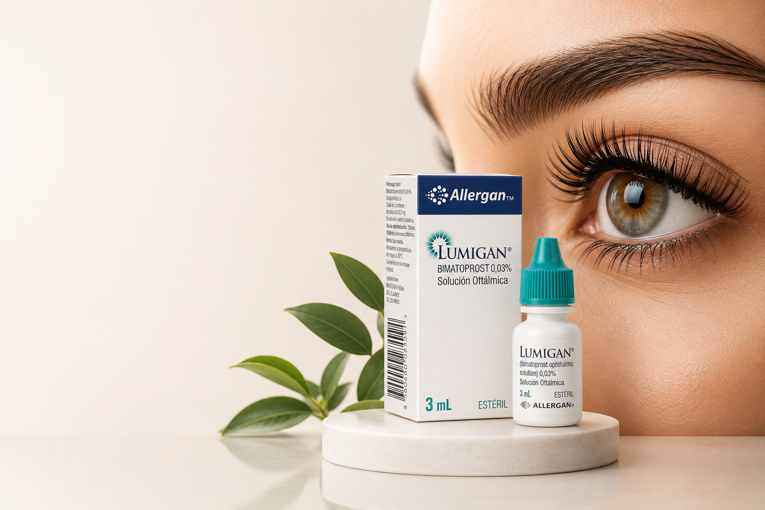 Suero para cejas y pestañas