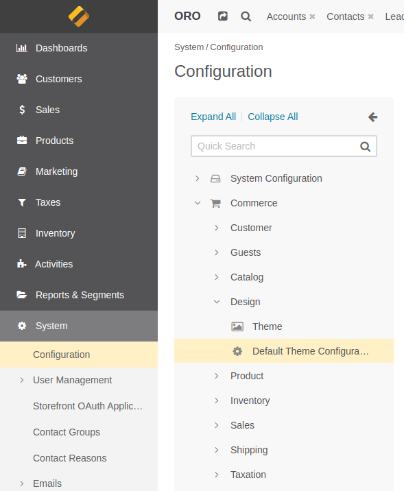 Configuration Placement