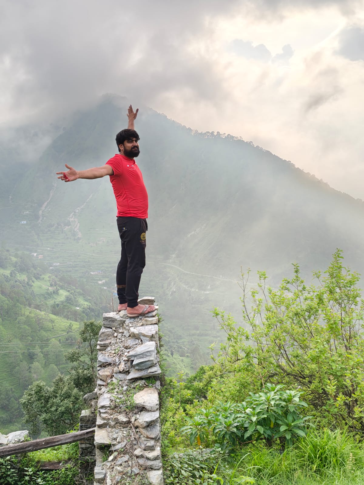 Rahul at Favourite Point