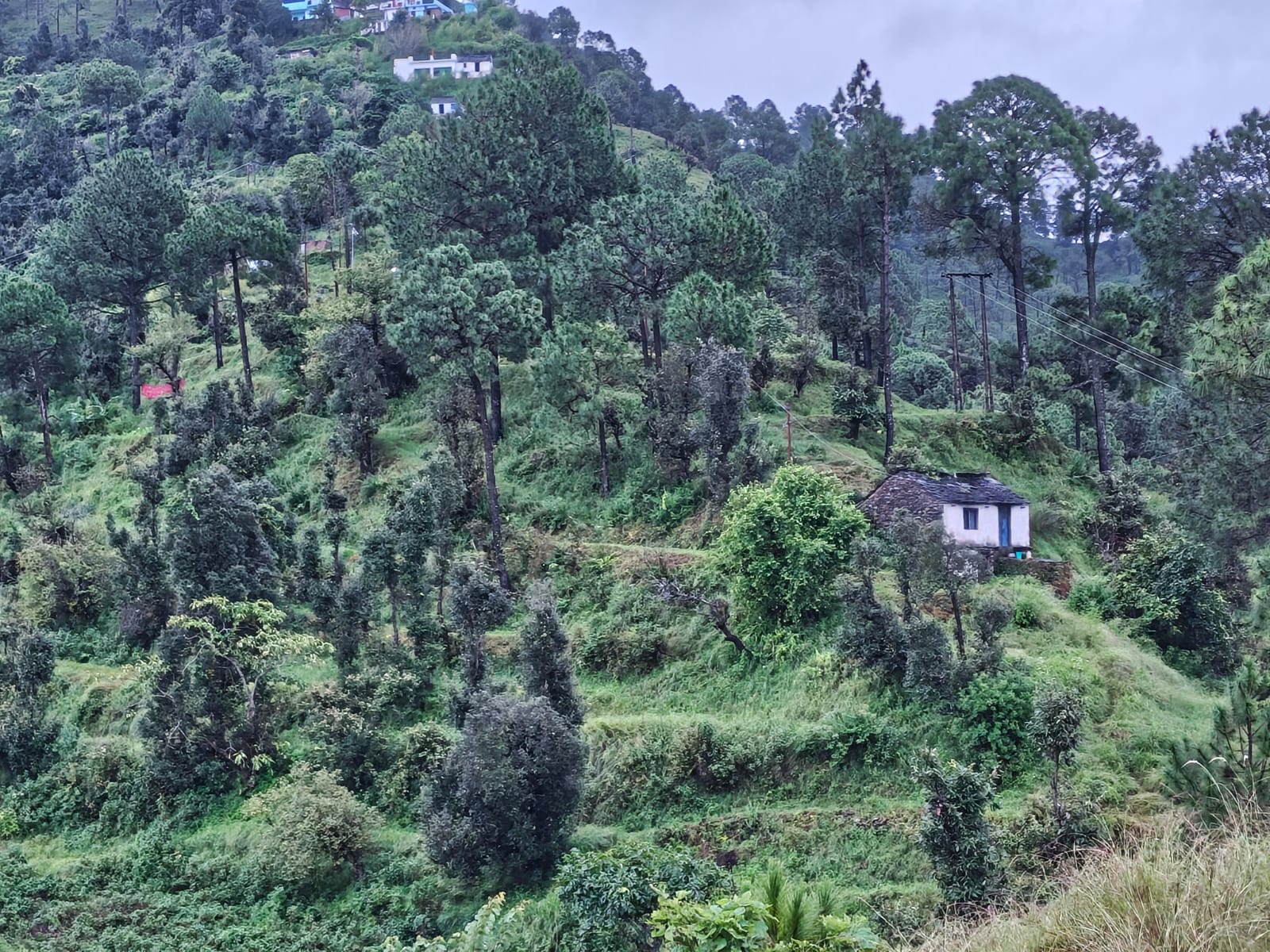 Single House in Mountain