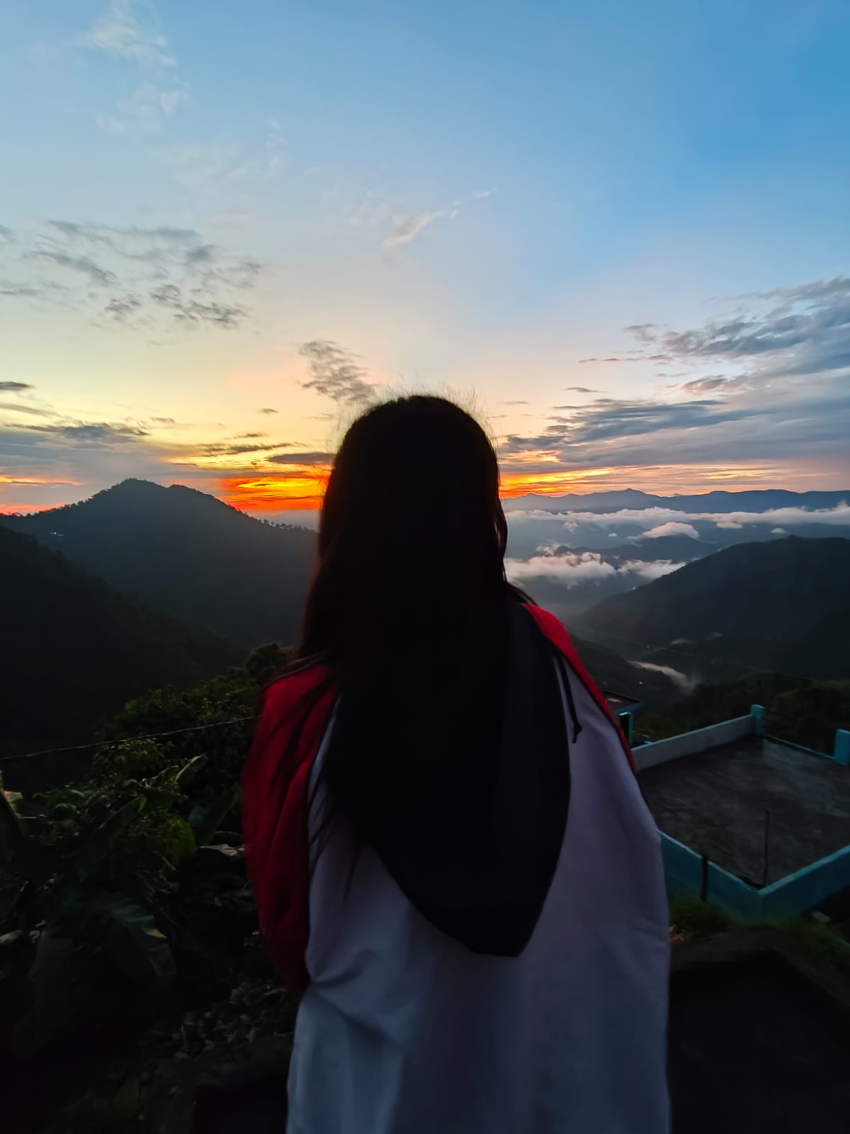 Girl Sunset