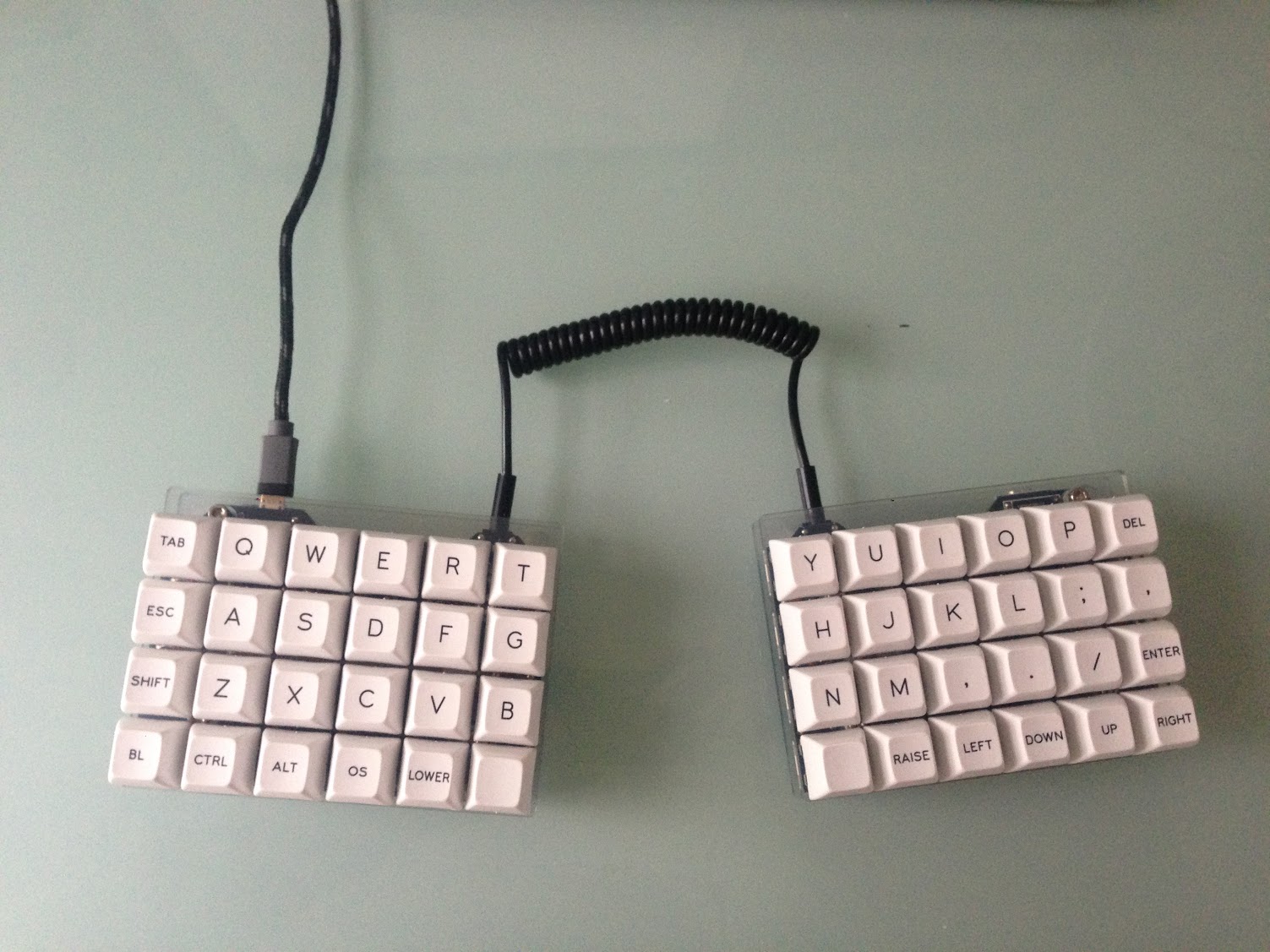 Split Keyboard Layout