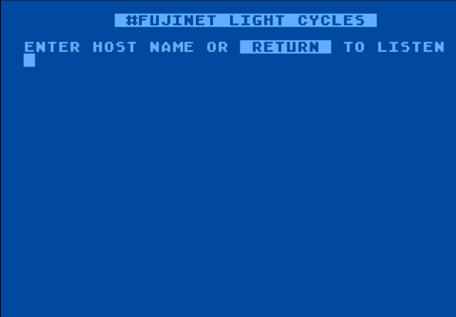 Atari lightcycles