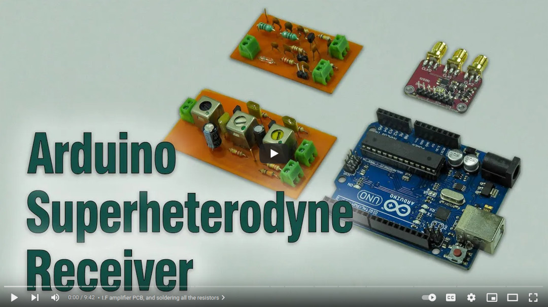Arduino Superheterodyne Receiver