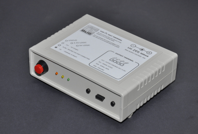 I2c test terminal, from the project README