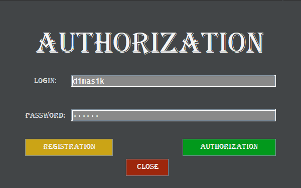 Authorization