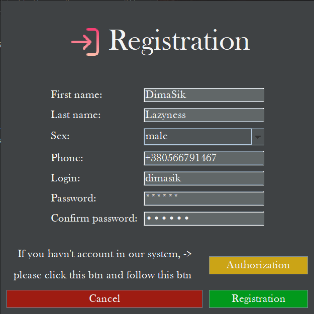 Registration