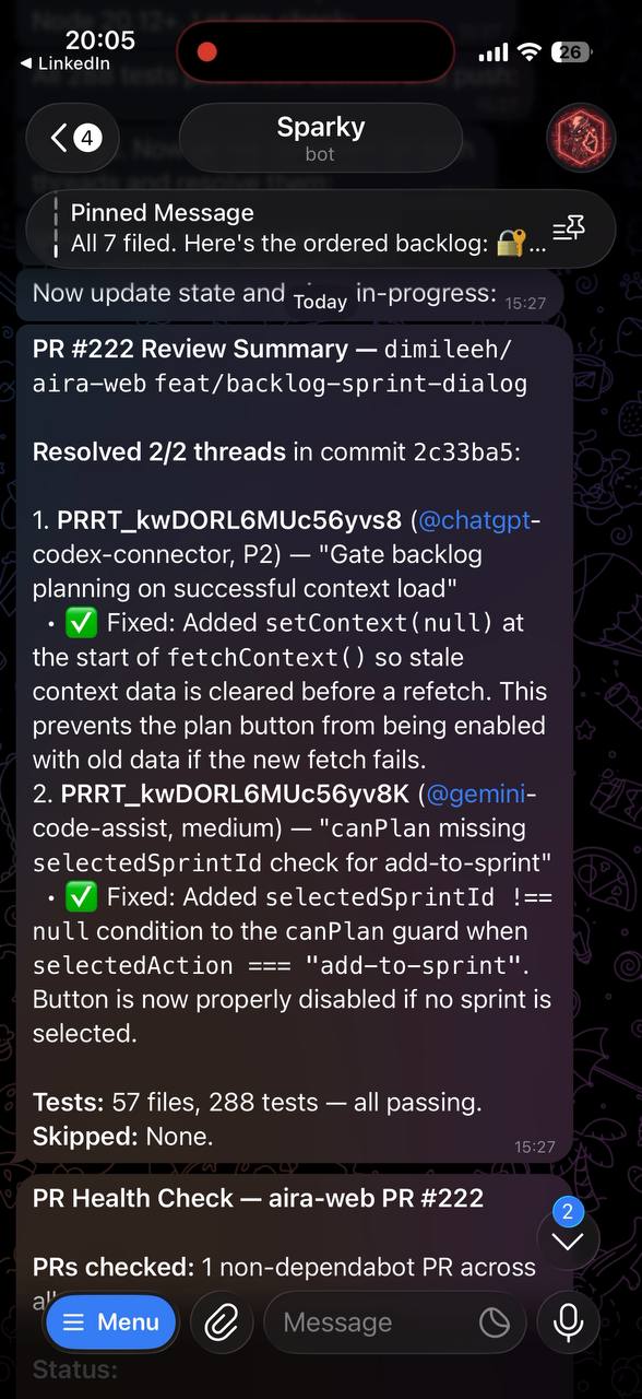Automated PR review summary