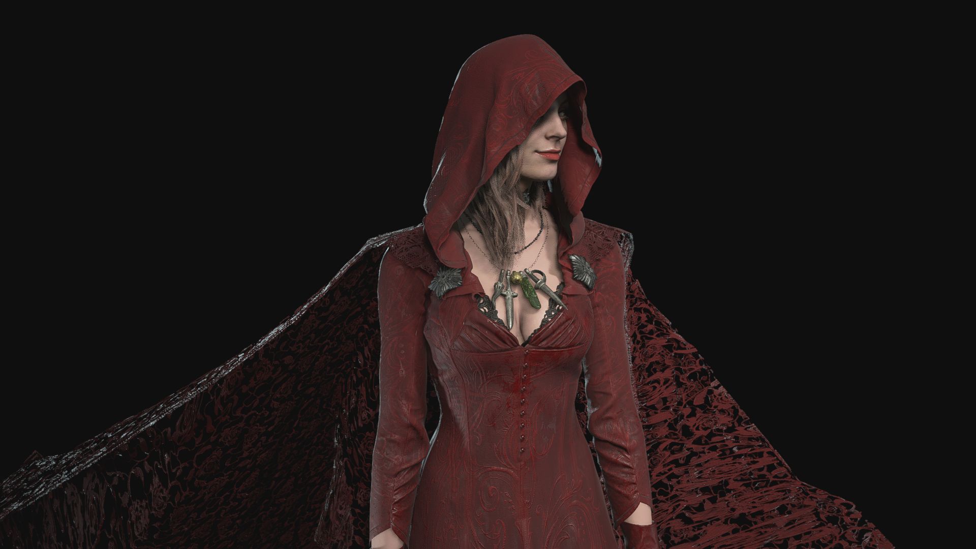 lady dimitrescu red dress Alcina Dimitrescu in Mugler dress from the 1983 collection, me, digital, 2022 : r/residentevil