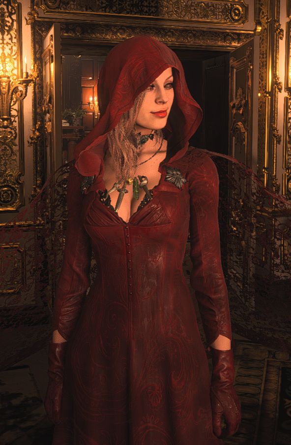lady dimitrescu red dress Daniela - Hoody lady dimitrescu black dress