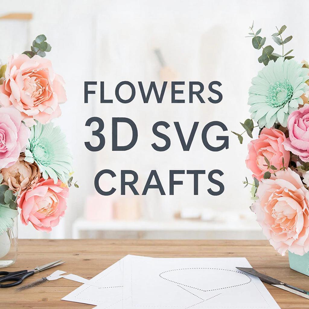 3D SVG Flowers Collection