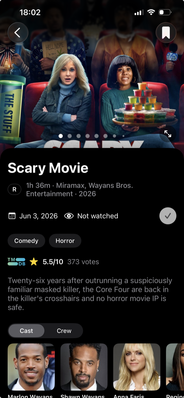 TV Vibe — Movie details