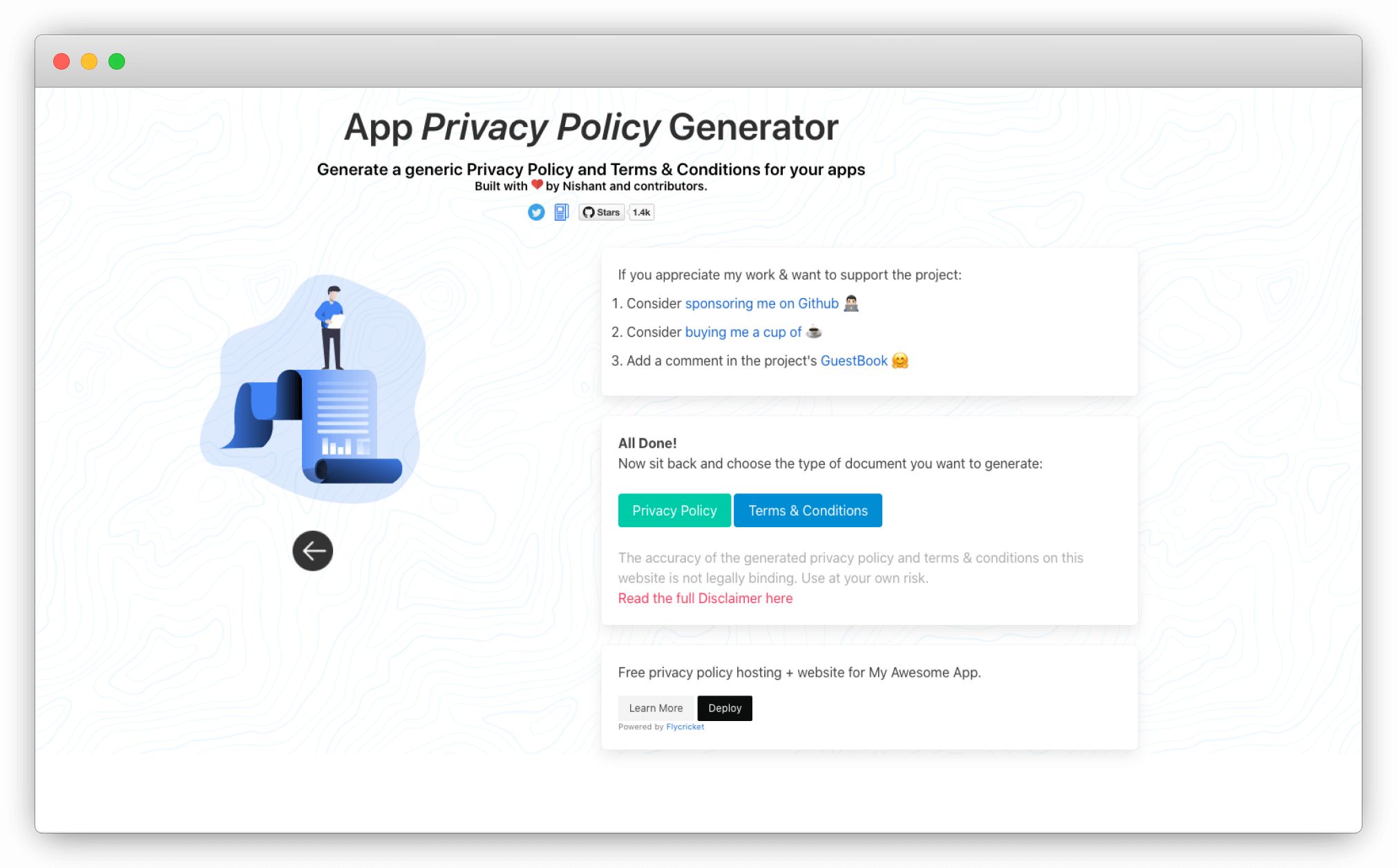 App Privacy Policy Generator