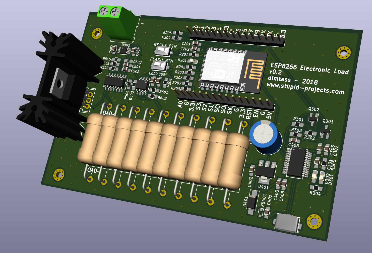 Esp8266-web eload, from the project README