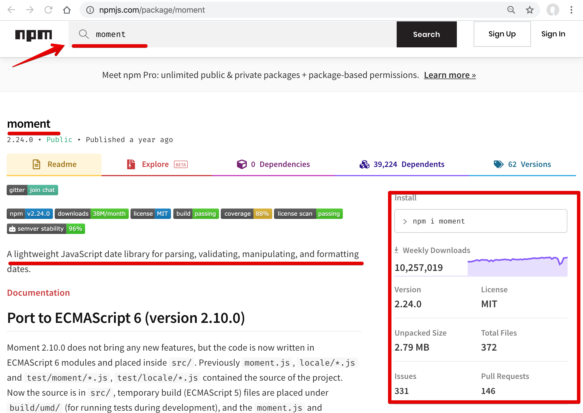 Popular Famous NPM Packages: Moment