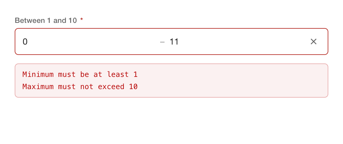 bounds error