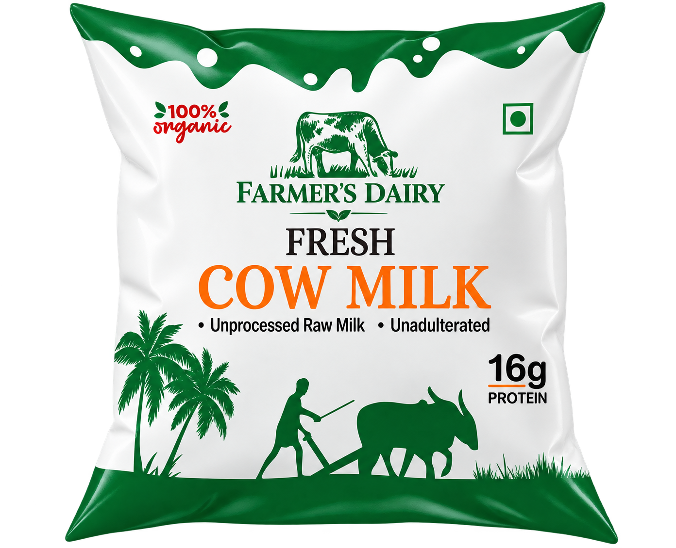 Farmer's Dairy fresh cow milk
