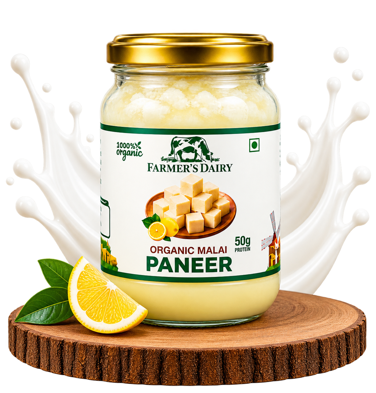 Farmer's Dairy organic malai paneer