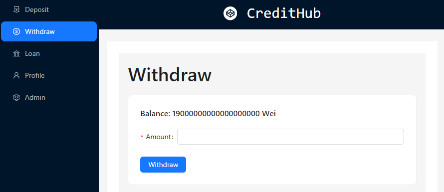 Withdraw